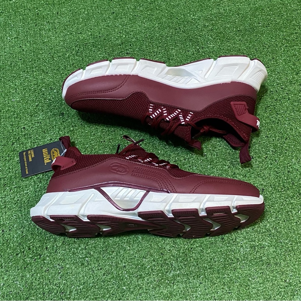 NEW Ecko Unltd. Athletic Running Shoes Size 12 Maroon White